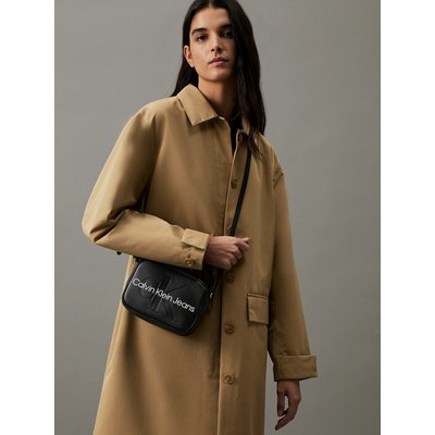 Cameratas met rits en schouderriem CALVIN KLEIN