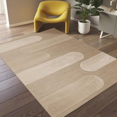 Tapis extérieur tissé kilim rectangle LUMIERE 4 UN AMOUR DE TAPIS