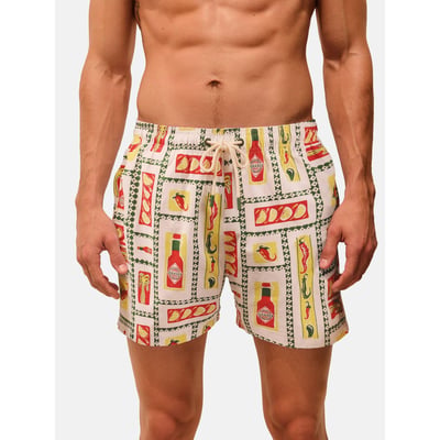 Short de bain texturé tabasco 13 cm NEXT