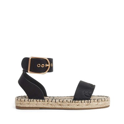 Sandales En Jute Avec Logo En Relief PEPE JEANS