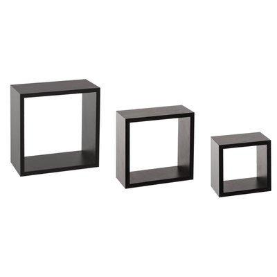 3 petites étagères murales cube FIXY 5FIVE SIMPLY SMART