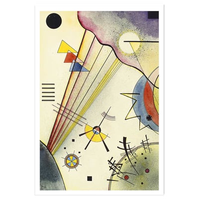 Affiche Clear Connection par Wassily Kandinsky HEXOA
