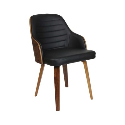 Chaise en bois et polyuréthane Nash CMP