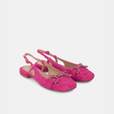 Chaussures avec détail de étrier en strass sur le bout ALMA EN PENA