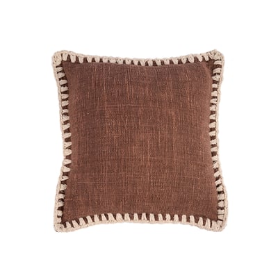 Housse de coussin en coton ESPRESSO BAZAR BIZAR