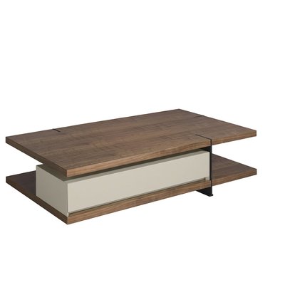 Table basse rectangulaire en noyer ANGEL CERDA