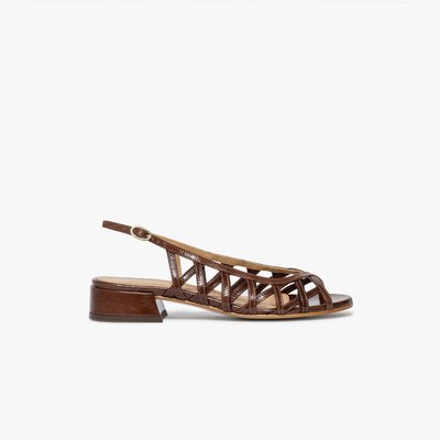 Sandale Plate en cuir NALA BOCAGE