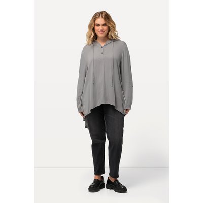Blouse longue avec capuche. Silhouette en A ULLA POPKEN