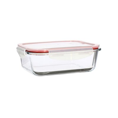 Boîte hermétique rectangulaire en verre 1040ml, CLÉMENTINE MENASTYL