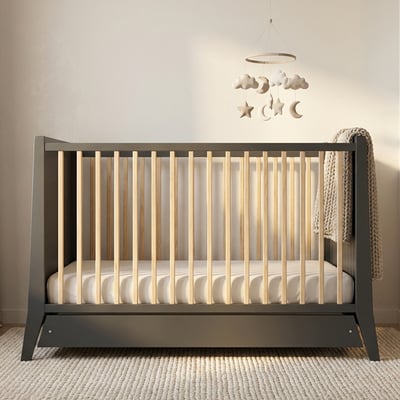 Lit bébé évolutif Timeo - Espace qui grandit MINEA
