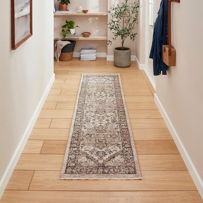 Vintage Border Distressed Runner SO'HOME