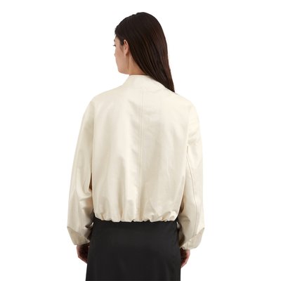 Blouson relaxed cropped en mélange de coton organique MARC O'POLO