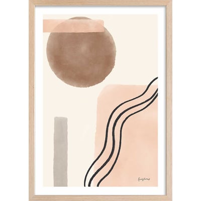 Affiche Graphisme inspiration 50's HEXOA