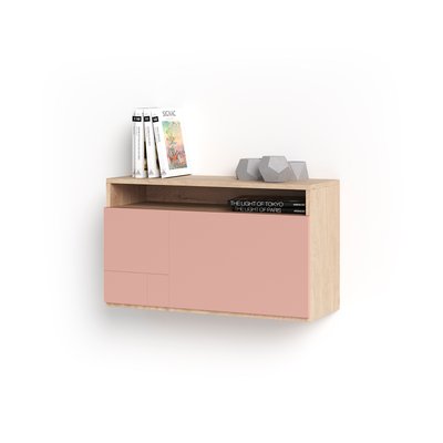 Bureau mélamine porte rabattable, Oporto HERDASA