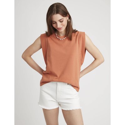 T-shirt sans manches délavé BZB