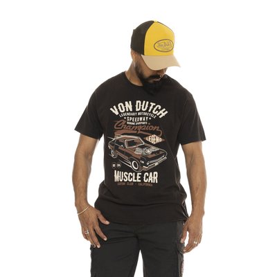Tee Shirt en coton MUSCLE VON DUTCH
