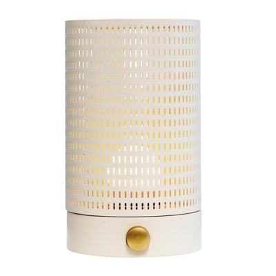 Lanterne blanc crème/laiton MESH DYBERG LARSEN