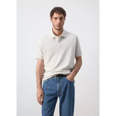 Polo 100 % piqué de coton MANGO MAN