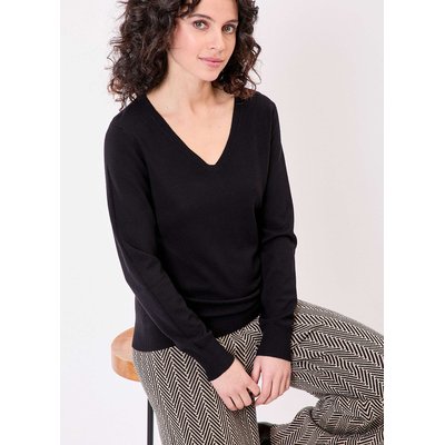 Pull maille col V femme HAYA LA FIANCÉE