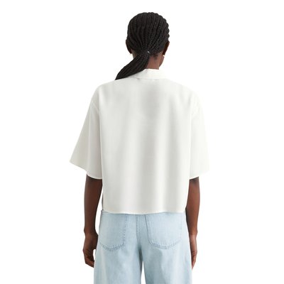 Chemisier crop relaxed en TENCEL™ Lyocell MARC O’POLO DENIM