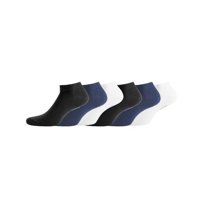 Lot de 6 Paires de Chaussettes socquettes en coton peigné SERGE BLANCO