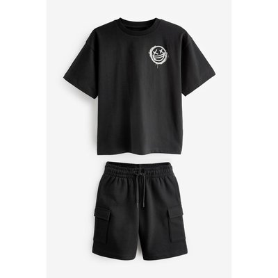 Short cargo t-shirt manches courtes, ensemble NEXT