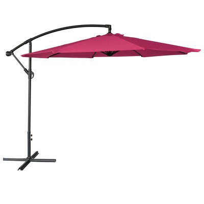 Parasol déporté, rond, Ø3,50m, OAHU HAPPY GARDEN