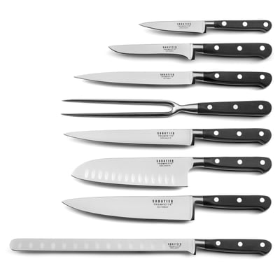 Set 8 couteaux de cuisine - ORIGIN SABATIER TROMPETTE