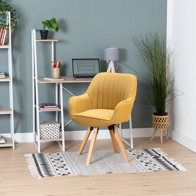 Fauteuil de bureau rotatif style scandinave CARSONOFFICE MEUBLES COSY