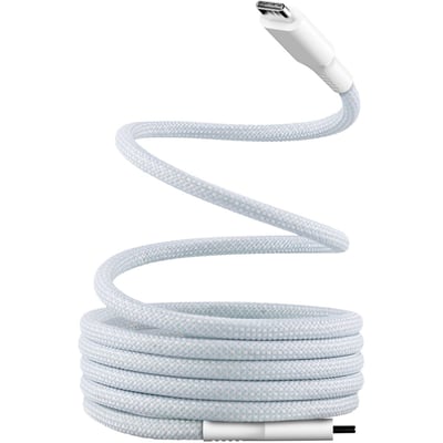 Câble de charge USB-C/USB-C 1.5m gaine aimantée bleu TNB