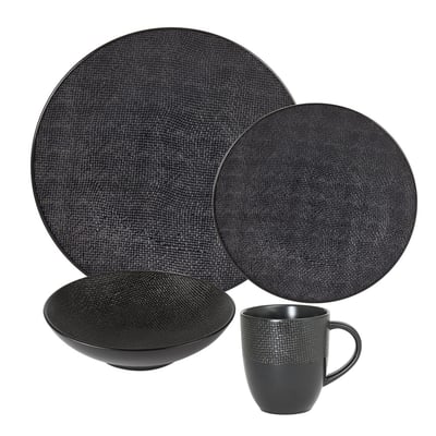 Service d'assiettes et ses mugs Vesuvio   - VESUVIO TABLE PASSION