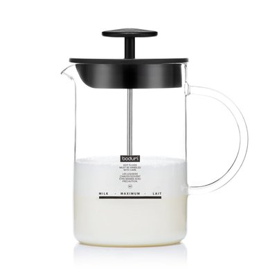 Bodum 0.25 L Noir LATTEO Fouet à lait manuel BODUM