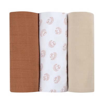 Lot de 3 langes en coton BEABA