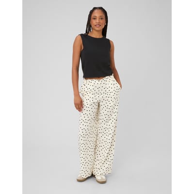 Pantalon fluide à pois BZB