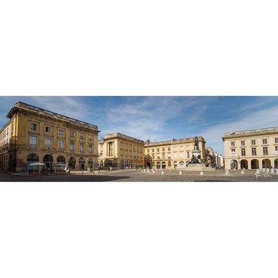 Tableau Sur Toile Place Royale De Reims CONTEMPORAIN URBAIN CEANOTHE