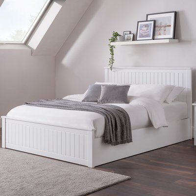 Portland Shaker Style Ottoman Storage Bed SO'HOME