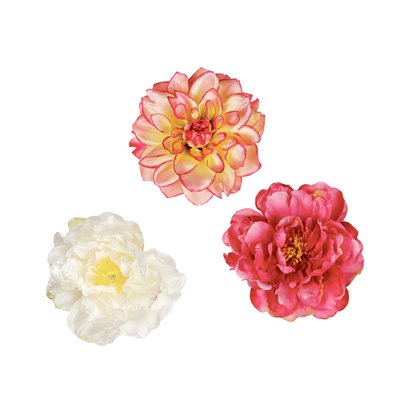 Mix de 3 fleurs artificielles D15 SIA DECO