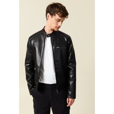 Veste manches longues col biker BONOBO