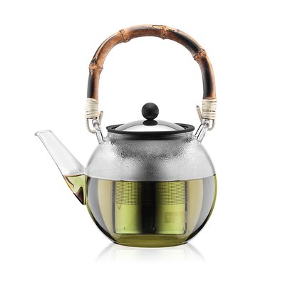 Bodum 1.0 L Bamboo ASSAM Théière à piston BODUM