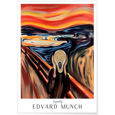 Affiche Edvard Munch n°12 L'AFFICHERIE
