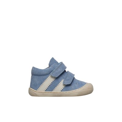 Chaussures premiers pas en cuir et suède MACKS 2 VL NATURINO