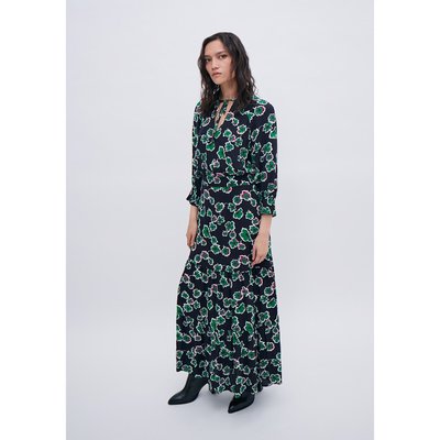 Robe longue pivoine ikks on sale