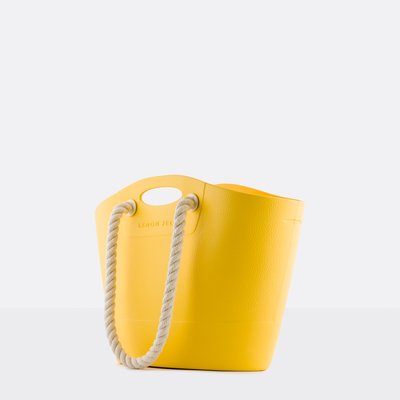 Sac de plage avec anses en corde vegan SPLASHYBAG LEMON JELLY