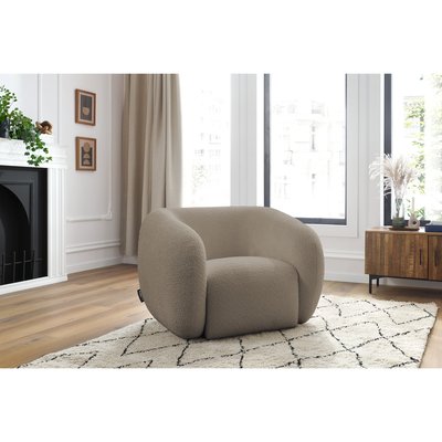 Fauteuil tissu bouclette, CELINE BOBOCHIC