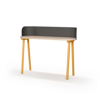 Bureau en mélamine et hêtre cérusée, Lino HERDASA