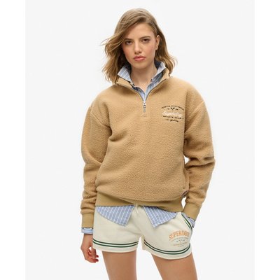 Sweat en polaire à col camionneur Country Club SUPERDRY