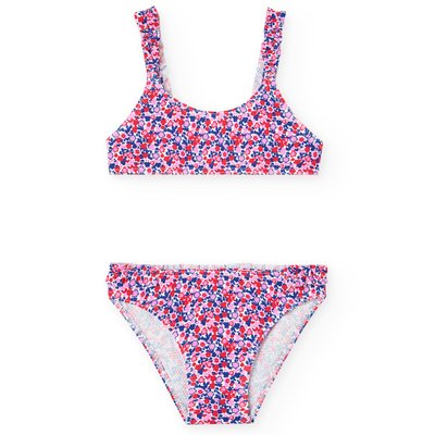 Bikini polyamide fleurs BOBOLI