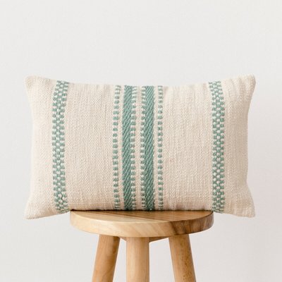 Coussin 100% Coton Rayures -LEMER KENAY