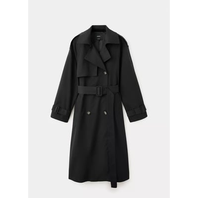 Trench long double boutonnage MANGO