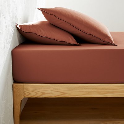 Fixleintuch Victor aus vorgewaschenem Baumwoll-Satin, uni LA REDOUTE INTERIEURS